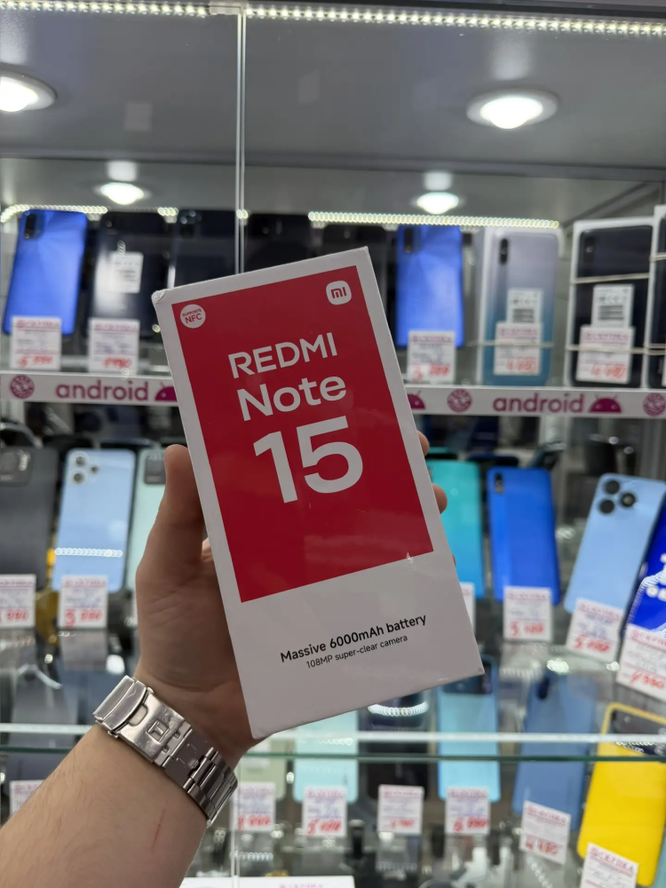 Смартфон Xiaomi Redmi note 15 8-256gb